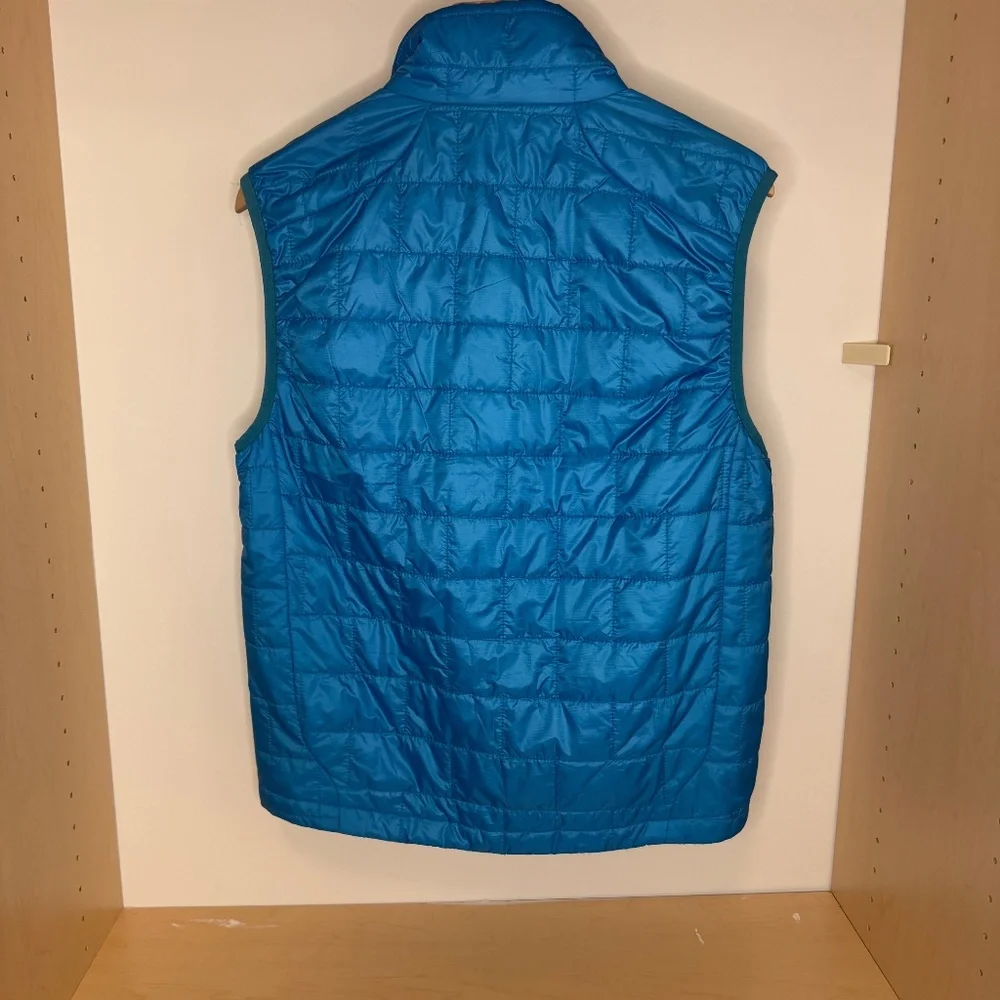 FLAWLESS Patagonia Nano Puff Vest Blue STY84240 Men’s Small - Picture 3 of 6